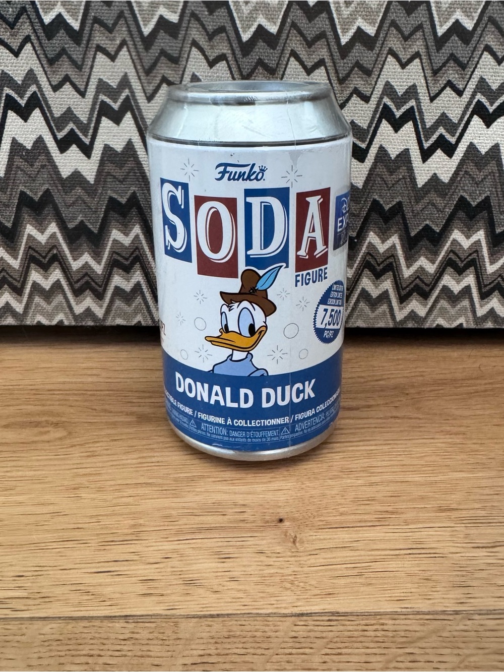 Funko Donald Duck Vinyl Soda Limited Edition of 7500 Figure Sealed D23 Expo